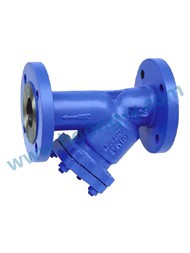 API/DIN carbon steel WCB flange strainer